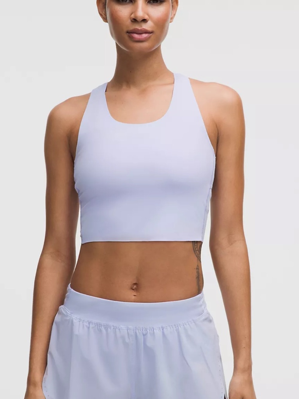 Lululemon Athletica Lavender Crop Top